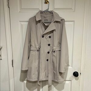 Sebby Collection Light Tan Trench Coat
